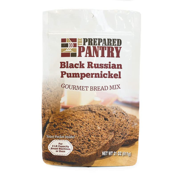 The Prepared Pantry Black Russian Pumpernickel Gourmet Bread Mix; Single Pack; For