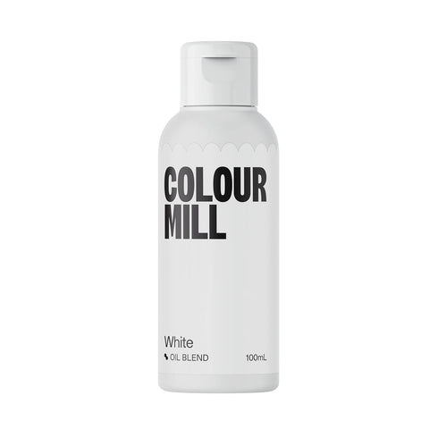 Colour Mill Oil-Based Food Coloring, 100 Milliliters (White)