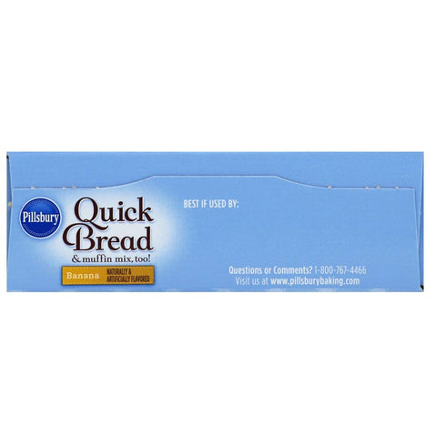 14-Ounce (Pack 12) Pillsbury Quick Bread and Muffin Baking Mix, Banana, Boxes