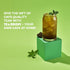 Set 10 Tea Drops Lightly Sweetened Organic Tea Bulk Box | Sweet Peppermint | Caffeine Free | Iced or Hot Herbal Tea