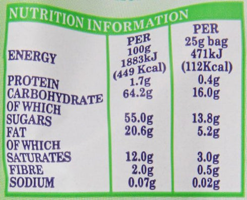 Fruit Bowl Multi-Packs 25 (Pack 6, 30 Fruitbowl Blackcurrant Yogurt Fruit Flakes g of Total Bags)