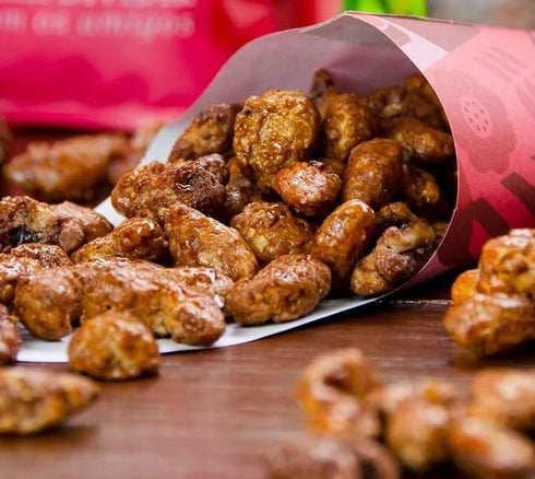 9 Oz Magic Bavarian Cinnamon Roasted Cashews, - Sweet, Gluten-Free, Vegan Nuts, Made in the USA