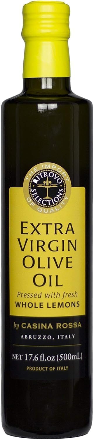 RITROVO SELECTIONS Casina Rosssa Extra Virgin Olive Oil (EVOO) With Sicilian Lemon - -