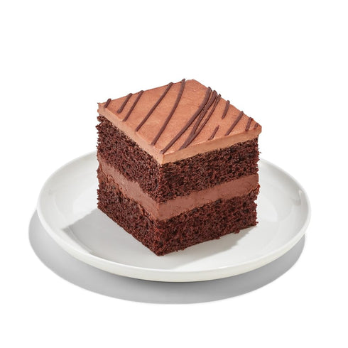WHOLE FOODS MARKET Chocolate Eruption Cake Slice