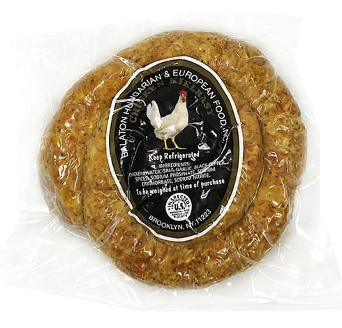 Batalon Chicken Sausage 1 Lb - Authentic Hungarian Chicken Sausage - Flavorful,