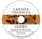 Larissa Veronica Honey Medium Roast Coffee (Single Serve K-Cup Pods) (Gourmet, Naturally Flavored, Whole