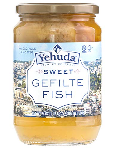 24oz (2 Pack) Yehuda Sweet Gefilte Fish