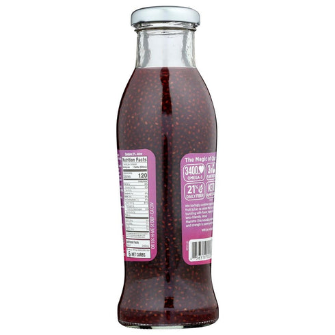 Mamma Chia Organic Blackberry Hibiscus Vitality Beverage, 10 Ounce -- 12 per