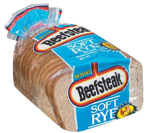 Beefsteak 18 oz. Soft Rye Loaf Bread