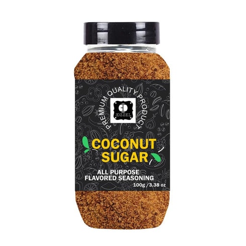 EDZZEL Premium Quality Indian Organic Coconut Sugar Plant Based, Vegan, Gluten Free-100 GRAM
