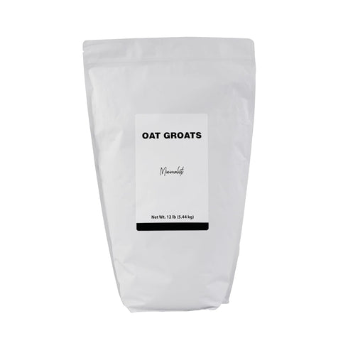 Minimalist Oat Groats, Ideal for Cooking and Baking, Packaged in a Resealable