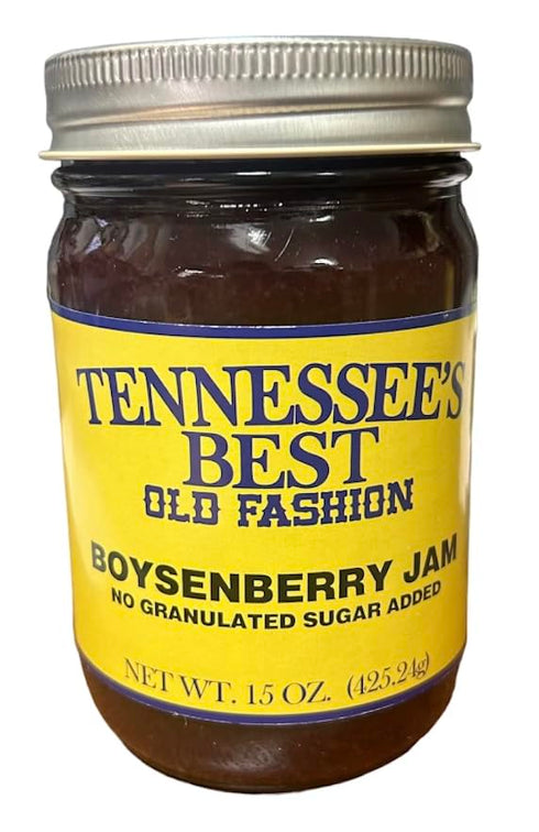 Tennessees Best No Granulated Sugar Added Boysenberry Jam Slow Cooked, Naturally Sweet,
