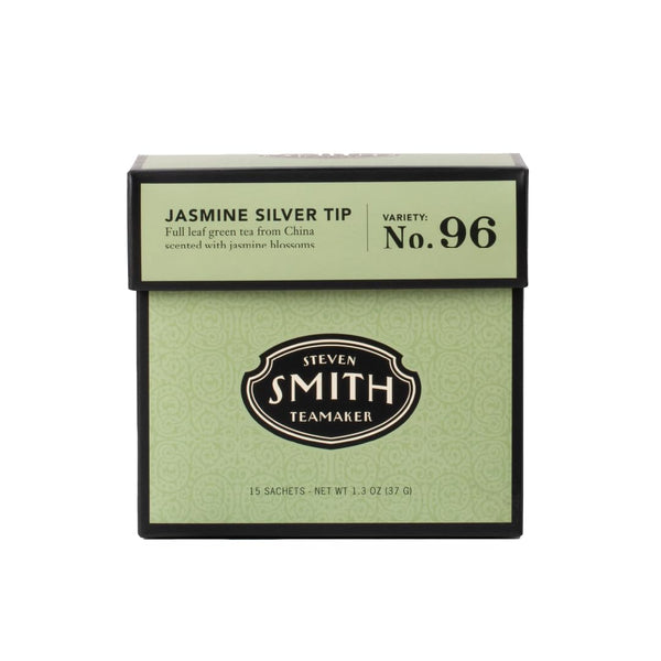 Smith Teamaker Jasmine Silver Tip No. 96 Green Tea with Jasmine Blossoms,