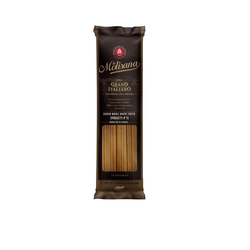 La Molisana Spaghetti Whole Wheat n.15 imported italian Pasta 1.1lb 500gr