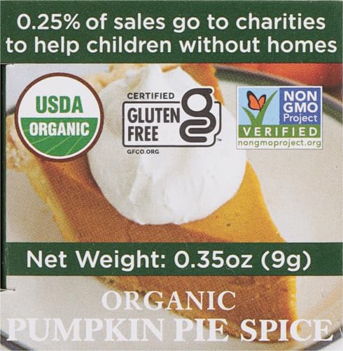 Spicely Organic Seasoning Pumpkin Pie Spice (0.35 OZ ecoBox)