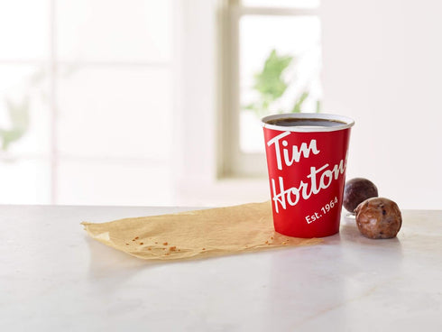 100% 875g/30.86 Tim Hortons Tim Horton's Arabica Dark Roast, Ground Coffee, Ounce