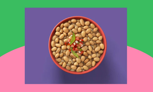 10 oz 6 Fillo's Mexican Mayocoba Beans - Ready to Eat Beans, Gluten-Free, Preservative-Free, Microwavable, Non-GMO