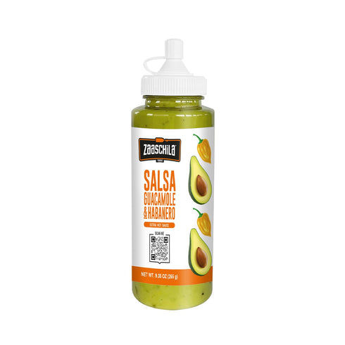 Zaaschila Sauce Guacamole & Habanero 9.35oz (265g) 3pc pack (Packaging may vary)