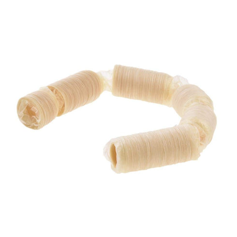 Urnanal 26 mm14 1 Edible Collagen Casing, Natural Clear Edible Roast Sausage Hot Dog Collagen Casing, for Homemade