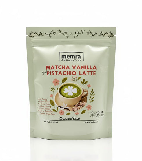 memra Matcha Pistachio Vanilla Latte