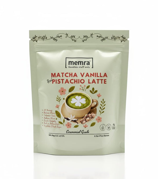 memra Matcha Pistachio Vanilla Latte