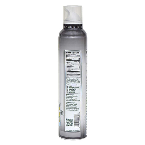 Mantova Truffle Flavored Extra Virgin Olive Oil Spray, 8 oz. Bottle - Great for Cooking & Salads