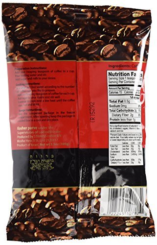 3.5000-ounces (Pack 10) Elite Turkish Ground Roasted Coffee Bag
