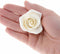 Global Sugar Art Peace Rose Sugar Cake Flowers White 2 Inch, 25