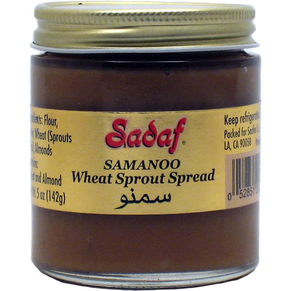 Sadaf Samanoo Wheat Sprout Spread - Traditional Persian Pudding - Persian Samanu
