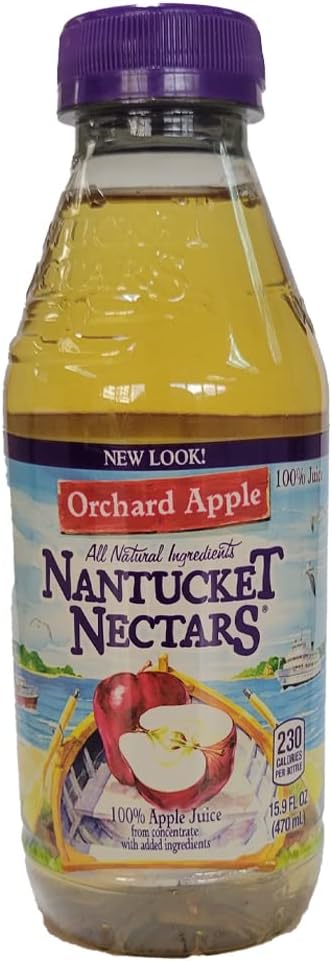 Nantucket Nectars - Orchard Apple - 15.9 oz (6 Plastic Bottles)