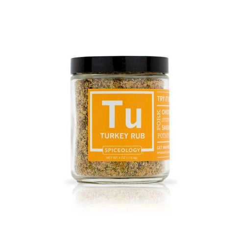 Turkey Rub by Spiceology - Savory Poultry Seasoning & Spice Blend - 4 oz for Pork, Turkey, Chicken, and More