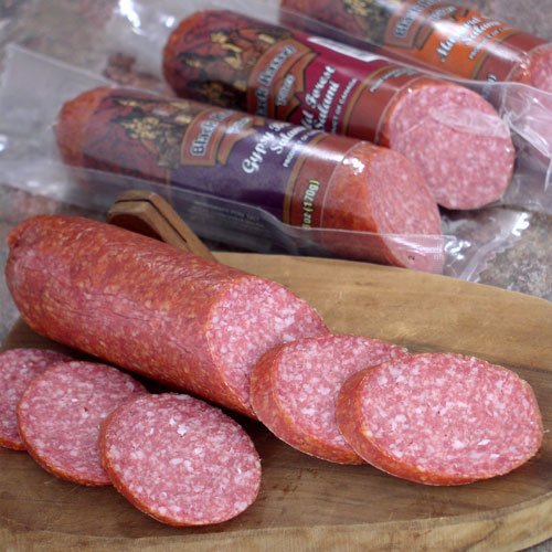 Pillers Black Kassel Gypsy Brand Salami 1lb by HolanDeli