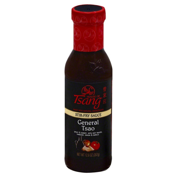 House of Tsang , Sauce Stirfry Gnrl Tsao Hot, 12.6 Ounce (Pack of 6)