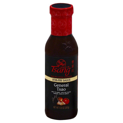 House of Tsang Stir Fry Sauce General Tsao 12.3 OZ(Pack of 2)