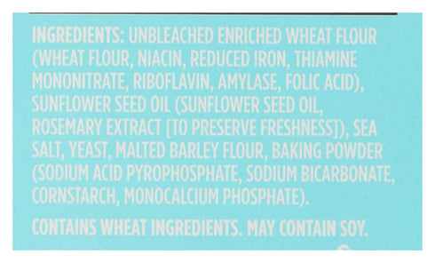 365 by Whole Foods Market 5 , Cracker Pita Sea Salt, Ounce