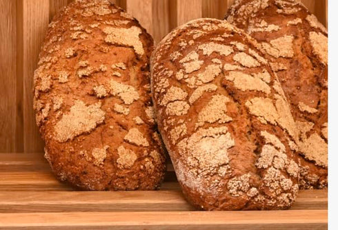 Generic Country Style Greek Sourdough Bread, Artisanal Rustic Loaf Fresh Baked Daily