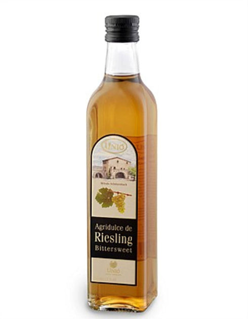 Unio Bittersweet Riesling White Wine Vinegar 500ml (17 oz) Bottle by