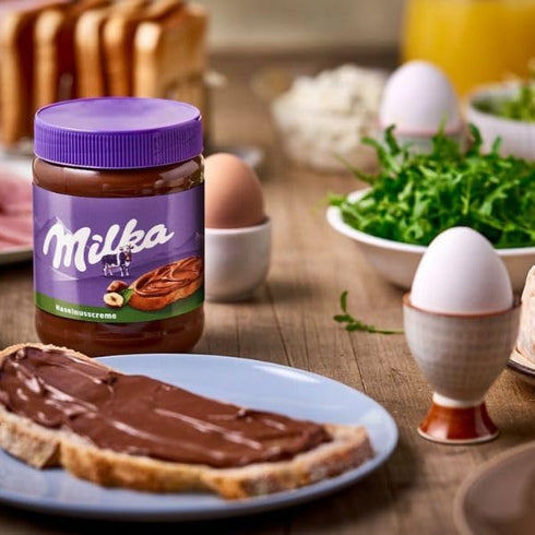 600 Milka Hazelnut Cream Spread g -Jar