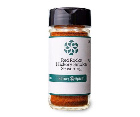 Savory Spice Red Rocks Hickory Smoke Seasoning, Hickory Smoked Dry Rub for BBQ, Beef & Homemade Barbecue Sauce