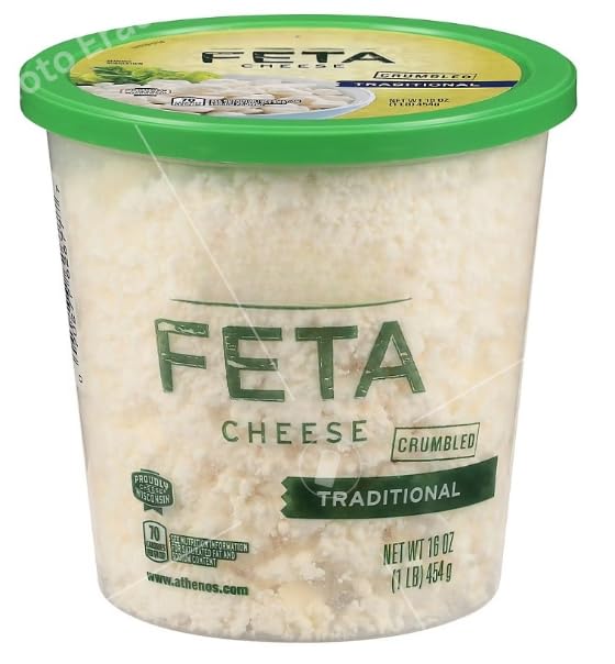 Generic Crumbled Traditional Feta Cheese , delivers a deliciously creamy, tangy flavor inspired