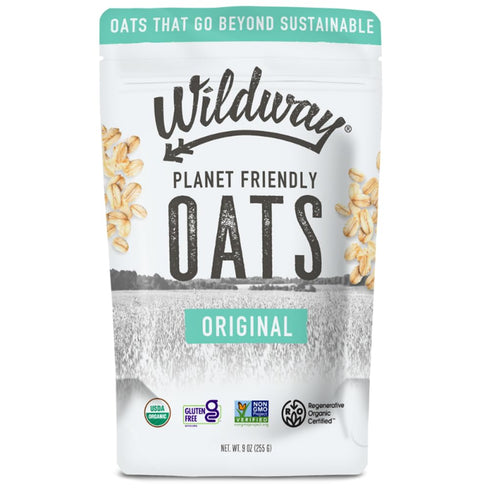 Wildway, Oats Original Organic, 9 Ounce