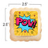 24 Pack Superhero Cookies | Bulk Party Favors Birthday Party | Individually Wrapped | Pow Boom Bang Wow Treats Snacks