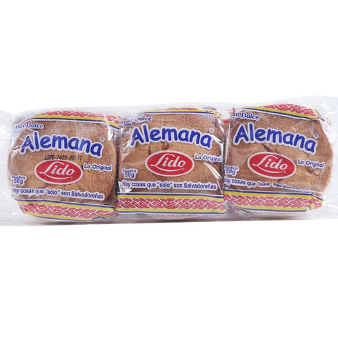 Generic ALEMANA LIDO PAN DULCE SALVADORENO1 PACK DE 6 10.5OZ