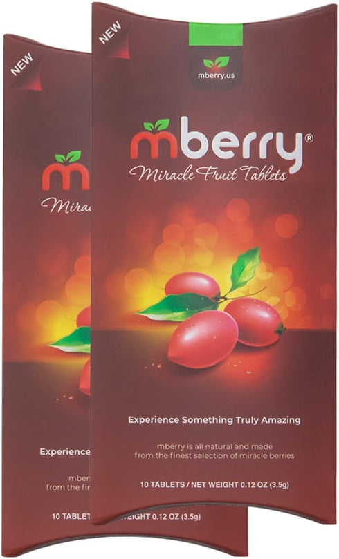 mberry Miracle Fruit Tablets, 10-Count (Pack of 2)