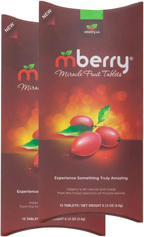 mberry Miracle Fruit Tablets, 10-Count (Pack of 2)