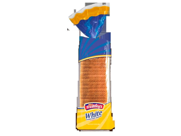 Mrs. Freshley's Mrs.Freshleys White Round Topper Bread Loaf, 20 Ounce -- 8 per case.