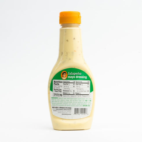 8.8oz (1 (Pack 3) La Morena Jalapeo Mayo Dressing, Perfect for Sandwiches, Salads, and More, unit)