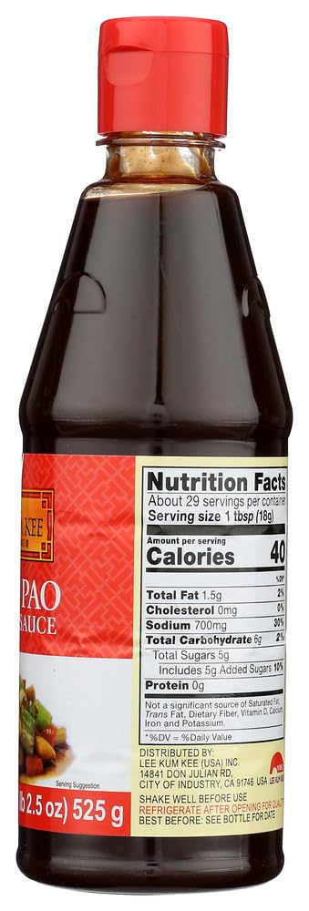 18.5 OZ LEE KUM KEE SAUCE STRFRY KUNG PAO