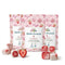 Juju-Oops Freeze-Dried Strawberry Mylk Crunch Vegan Soy Milk Fruit Bites with Real