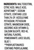 Great Value 6 Count pack, 2.5 Oz (Pack 2) Berry Pomegranate Drink Mix, per